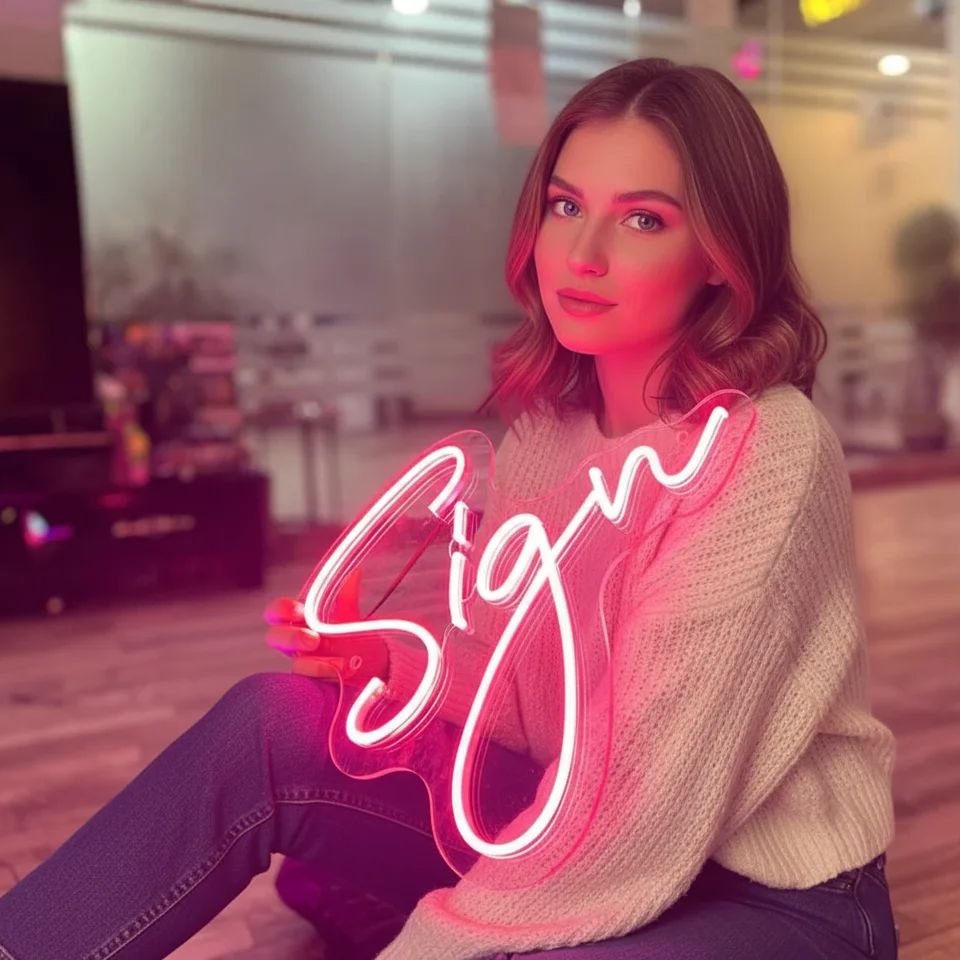 Neon Sign Party - ป้ายไฟนีออนแบบกำหนดเอง ป้ายไฟวันเกิดแบบปรับความสว่างได้ ป้ายไฟชื่อสั่งทำ ตกแต่งบ้าน บาร์ ผนัง