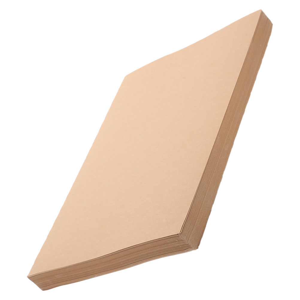 Papercraft Supply Invitation - กระดาษคราฟท์หนา 50 แผ่น สีน้ำตาล สำหรับงาน DIY
