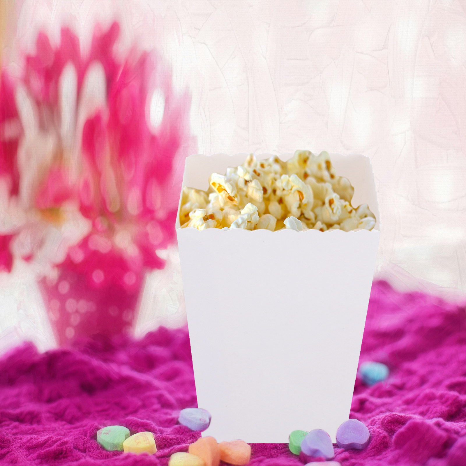 กล่องป๊อปคอร์นแบบใช้แล้วทิ้งสำ - Event Party Box บทวิจารณ์และราคา
