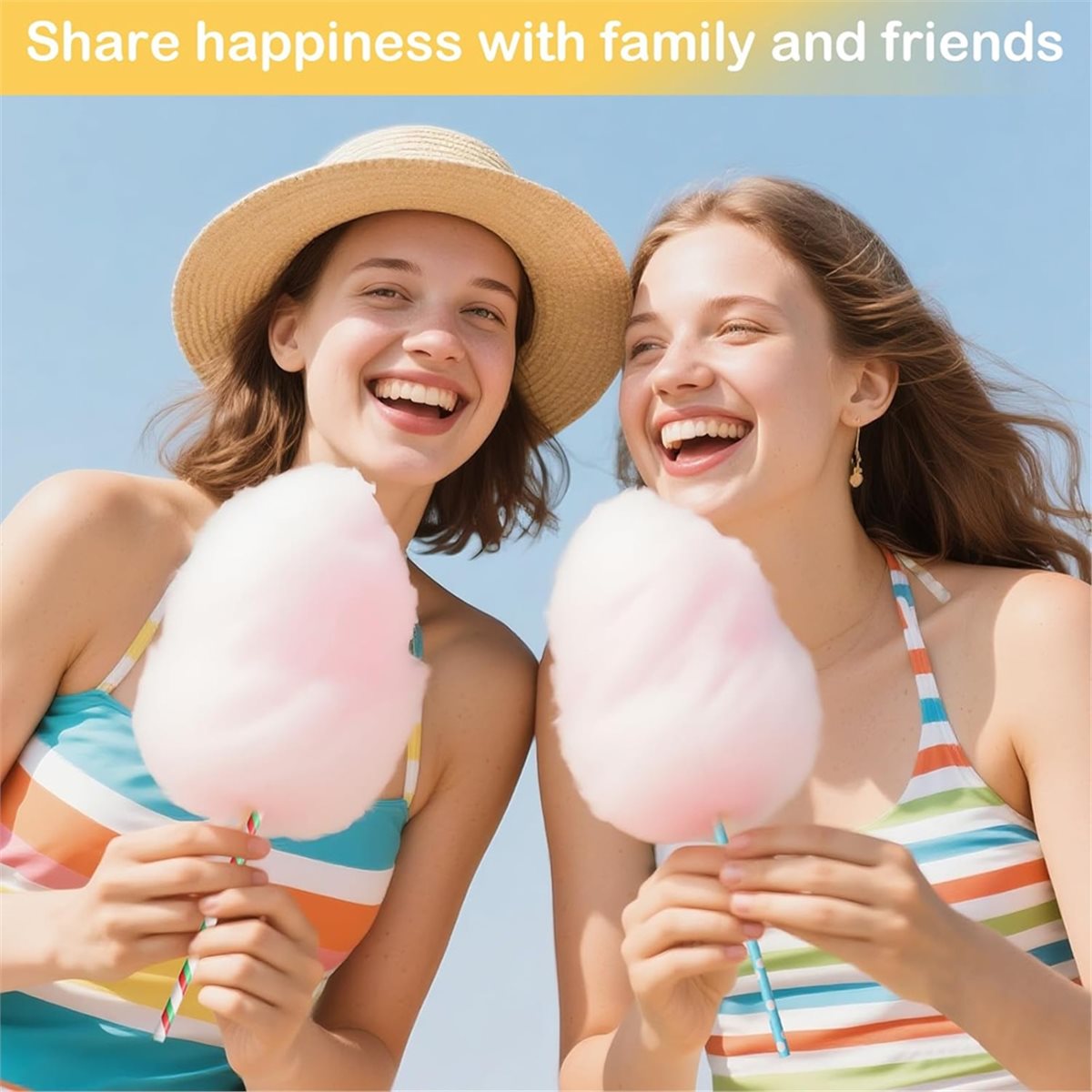 ABZT 200 ชิ้น กรวยขนมสายไหม, แ - Cotton Candy Cone บทวิจารณ์และราคา