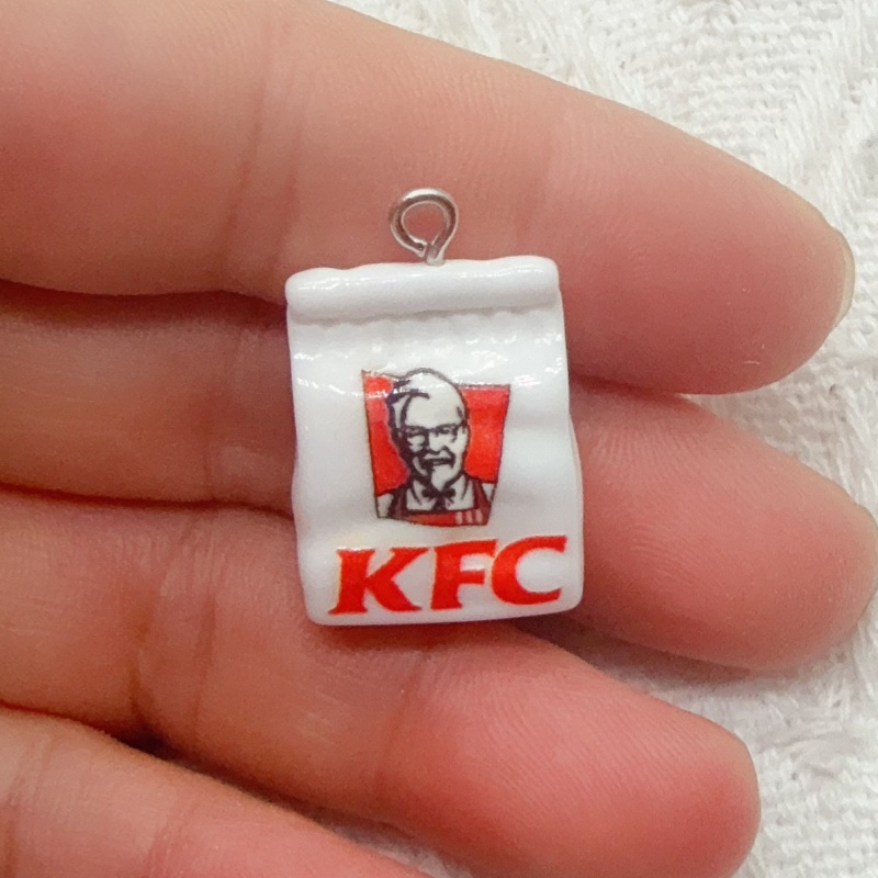 พวงกุญแจถุงอาหารเรซิ่นลายการ์ต - Party Favor Bag บทวิจารณ์และราคา