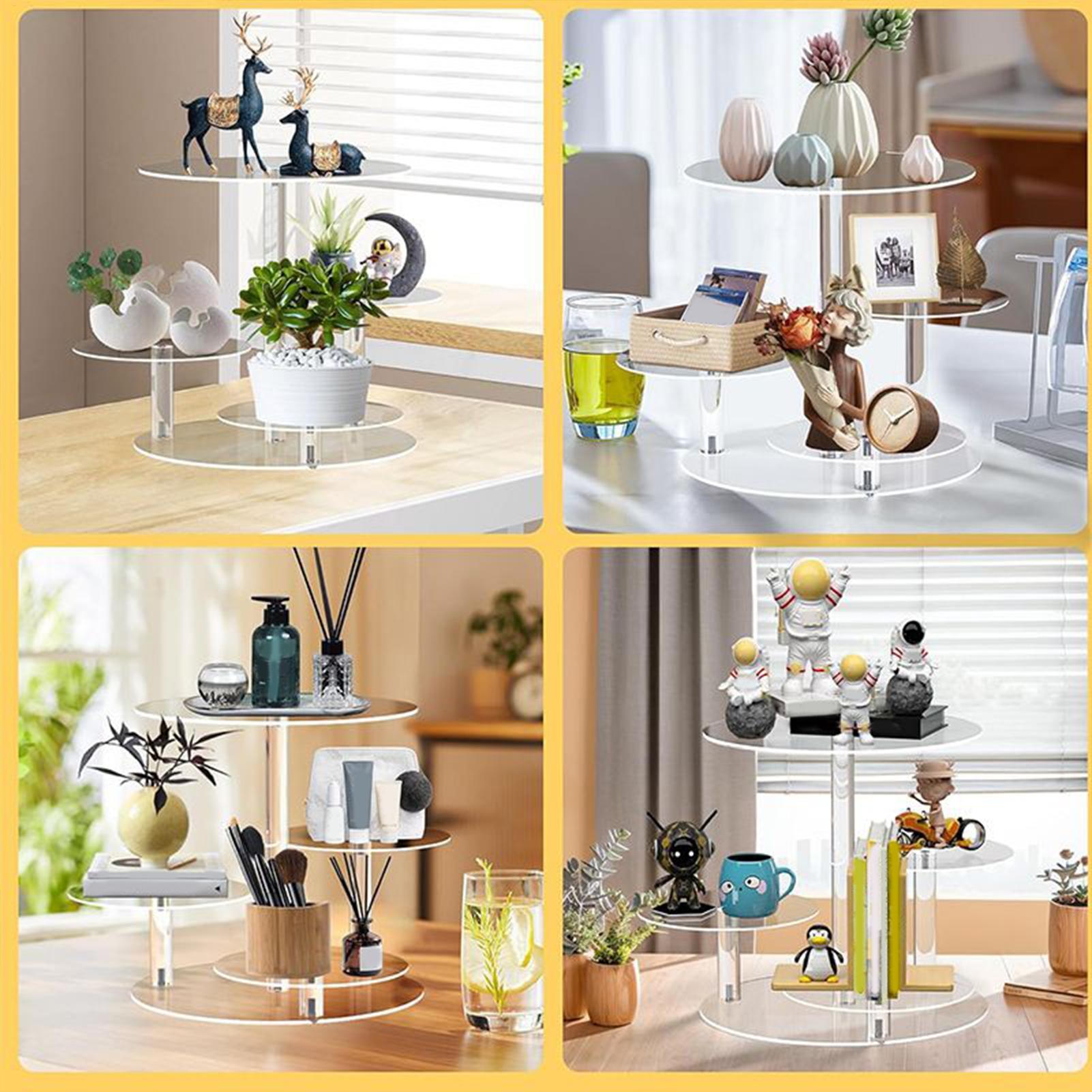 ชั้นวางคัพเค้กอะคริลิค 4 ชั้น  - Cupcake Stand Tier บทวิจารณ์และราคา