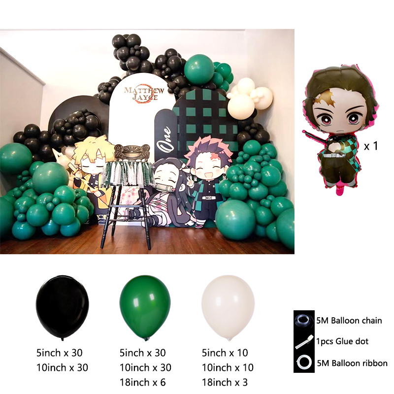 ชุดตกแต่งซุ้มลูกโป่งอนิเมะดาบพ - Balloon Arch Kit บทวิจารณ์และราคา