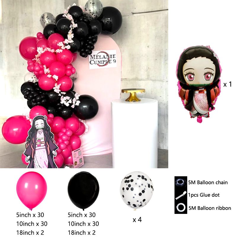 ชุดตกแต่งซุ้มลูกโป่งอนิเมะดาบพ - Balloon Arch Kit บทวิจารณ์และราคา