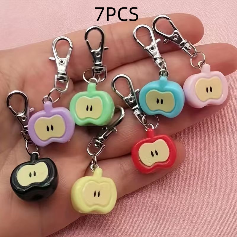 พวงกุญแจเรซินรูปแอปเปิ้ล 7 ชิ้ - Party Favor Bag บทวิจารณ์และราคา