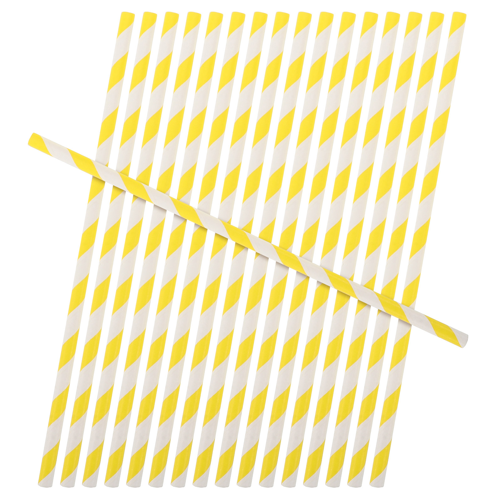 หลอดกระดาษตกแต่งงานปาร์ตี้ 100 - Paper Straw Color บทวิจารณ์และราคา