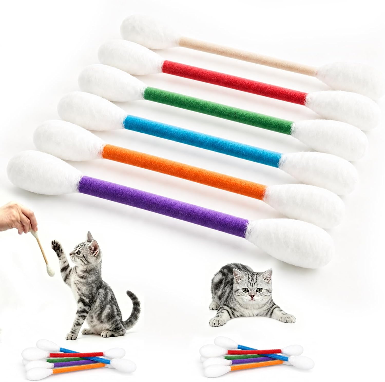 ของเล่นแมวมิ้นท์สร้างสรรค์ รูป - Cotton Candy Cone บทวิจารณ์และราคา