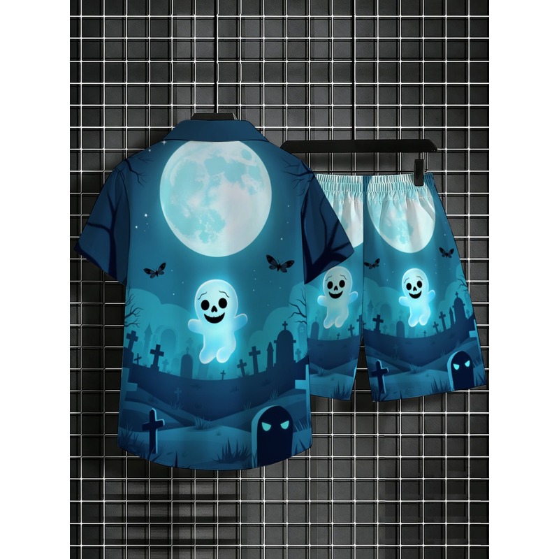 ชุดเสื้อเชิ้ตและกางเกงขาสั้นลา - Event & Party Supply Photos บทวิจารณ์และราคา