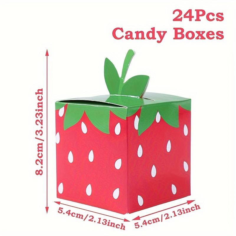 กล่องกระดาษลายผลไม้สตรอว์เบอร์ - Event Party Box บทวิจารณ์และราคา