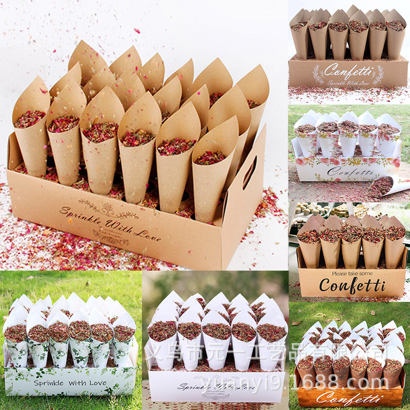 งานแต่งงาน Confetti กรวยขาตั้ง - Cotton Candy Cone บทวิจารณ์และราคา