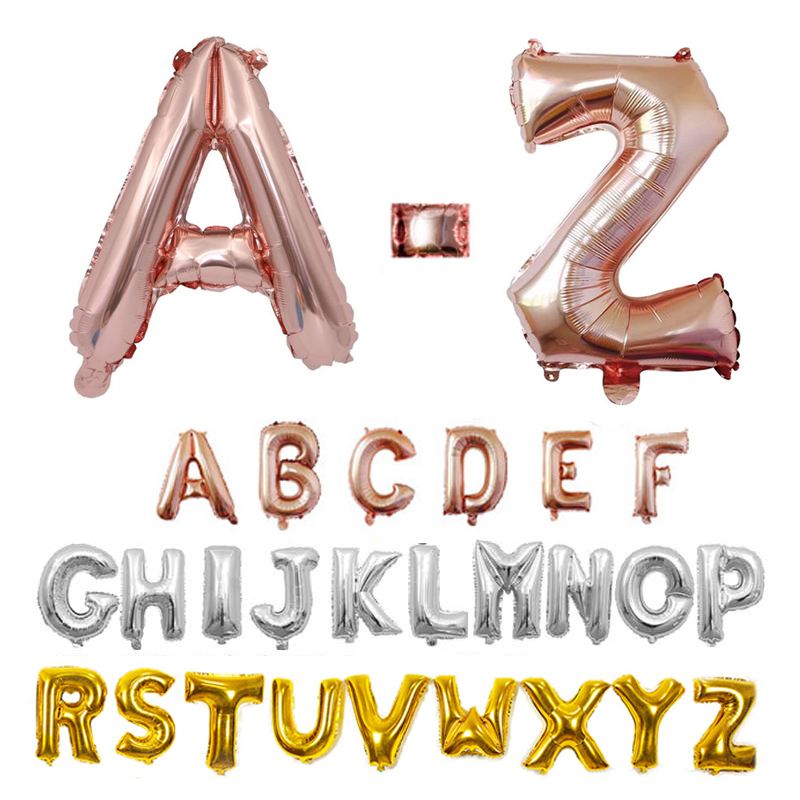 16 32 40 นิ้วฟอยล์ลูกโป่ง A-Z  - Event Z บทวิจารณ์และราคา