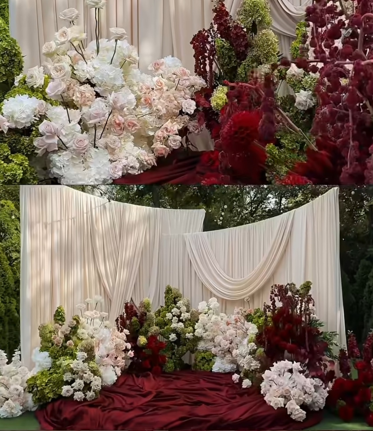 ฉากหลังงานแต่งงานรูปทรงหน้าต่า - Party Event Supplier บทวิจารณ์และราคา