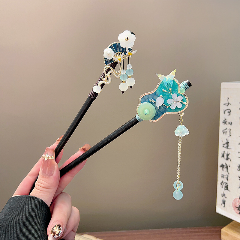 กิ๊บติดผมพู่ห้อยแบบคลาสสิก สีด - Event Suppliers บทวิจารณ์และราคา