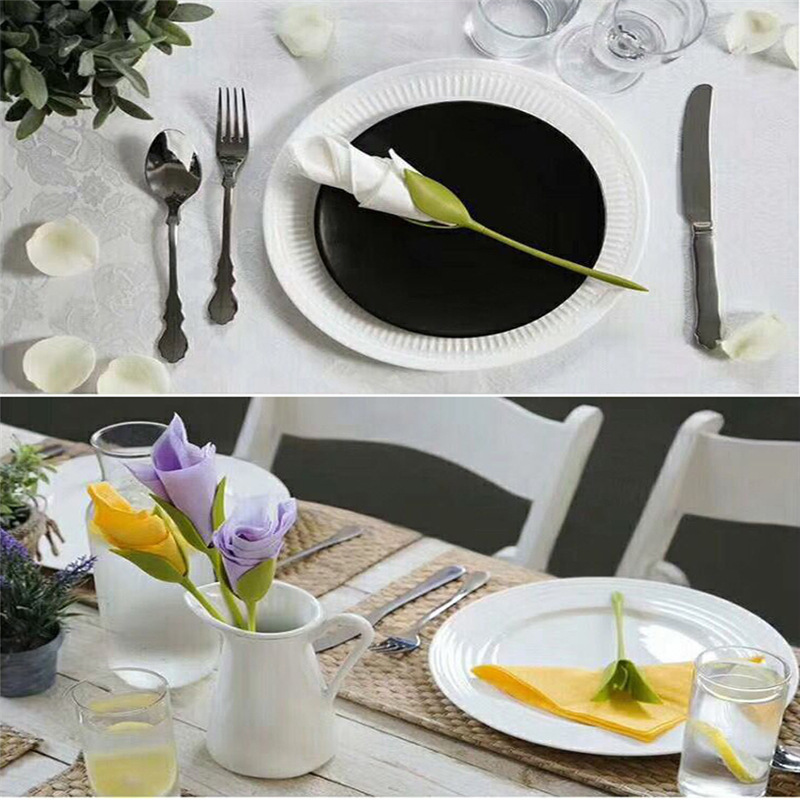 อุปกรณ์พับกระดาษรูปดอกกุหลาบสำ - Napkin Folding Set บทวิจารณ์และราคา